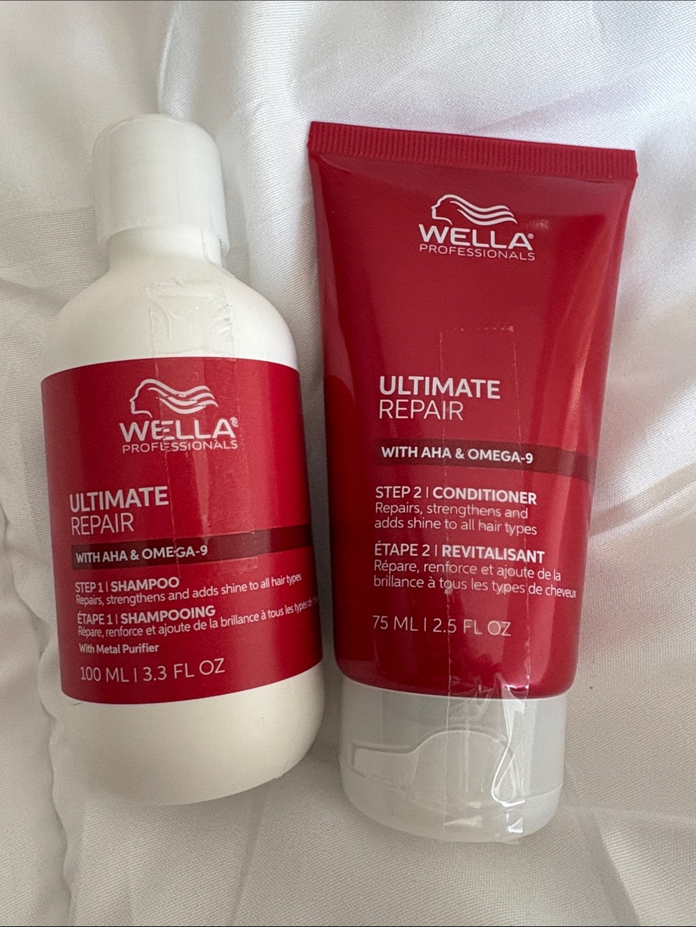 Wella Ultimate Repair Shampoo & Conditioner - Red